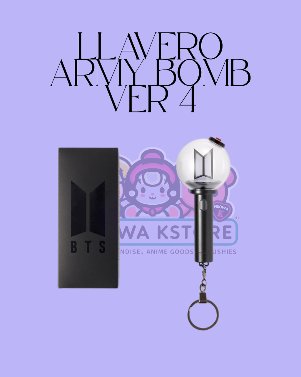 Llavero lightstick armybomb BTS