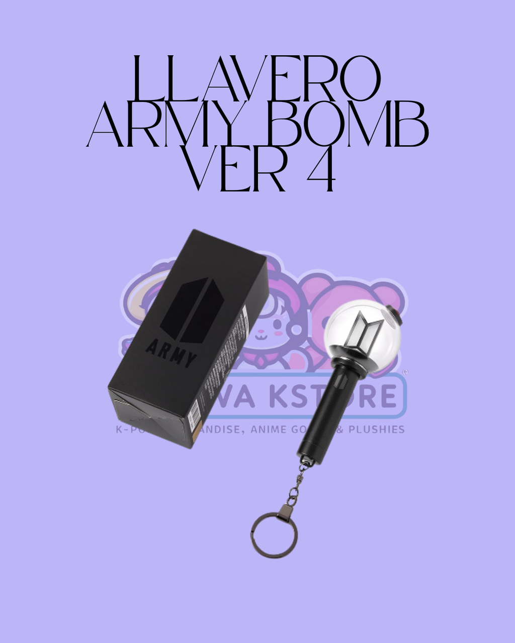 Llavero lightstick armybomb BTS