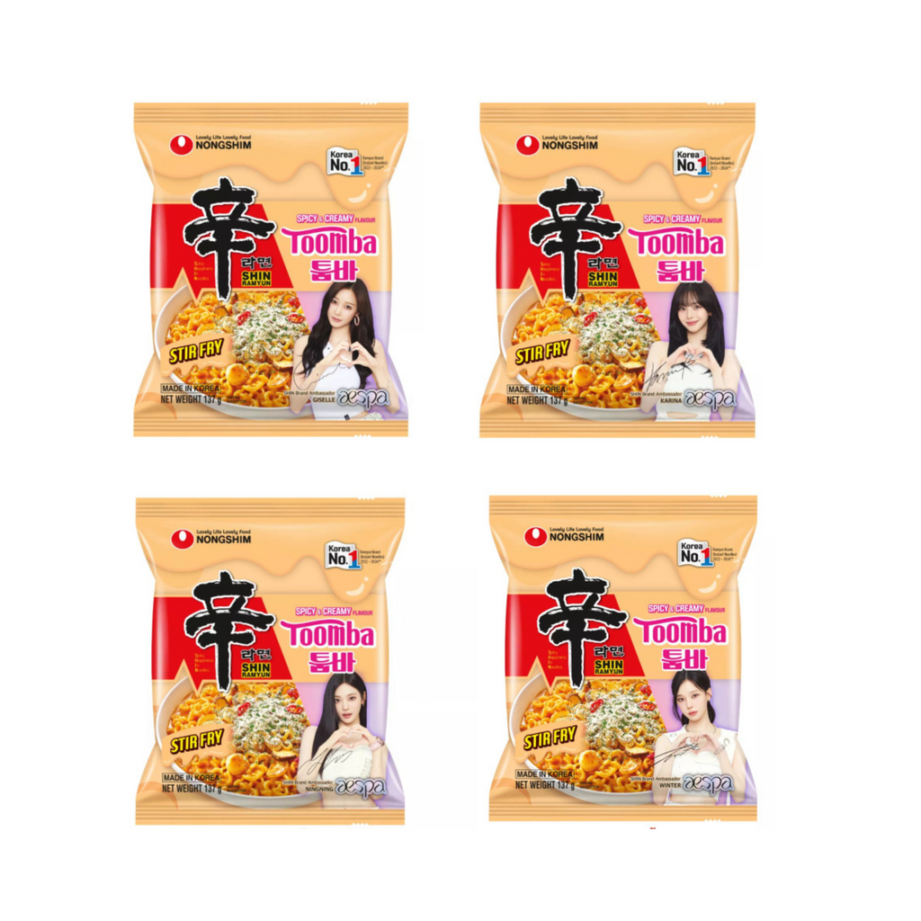 Shin Ramyun Toomba paquete x 4 unidades